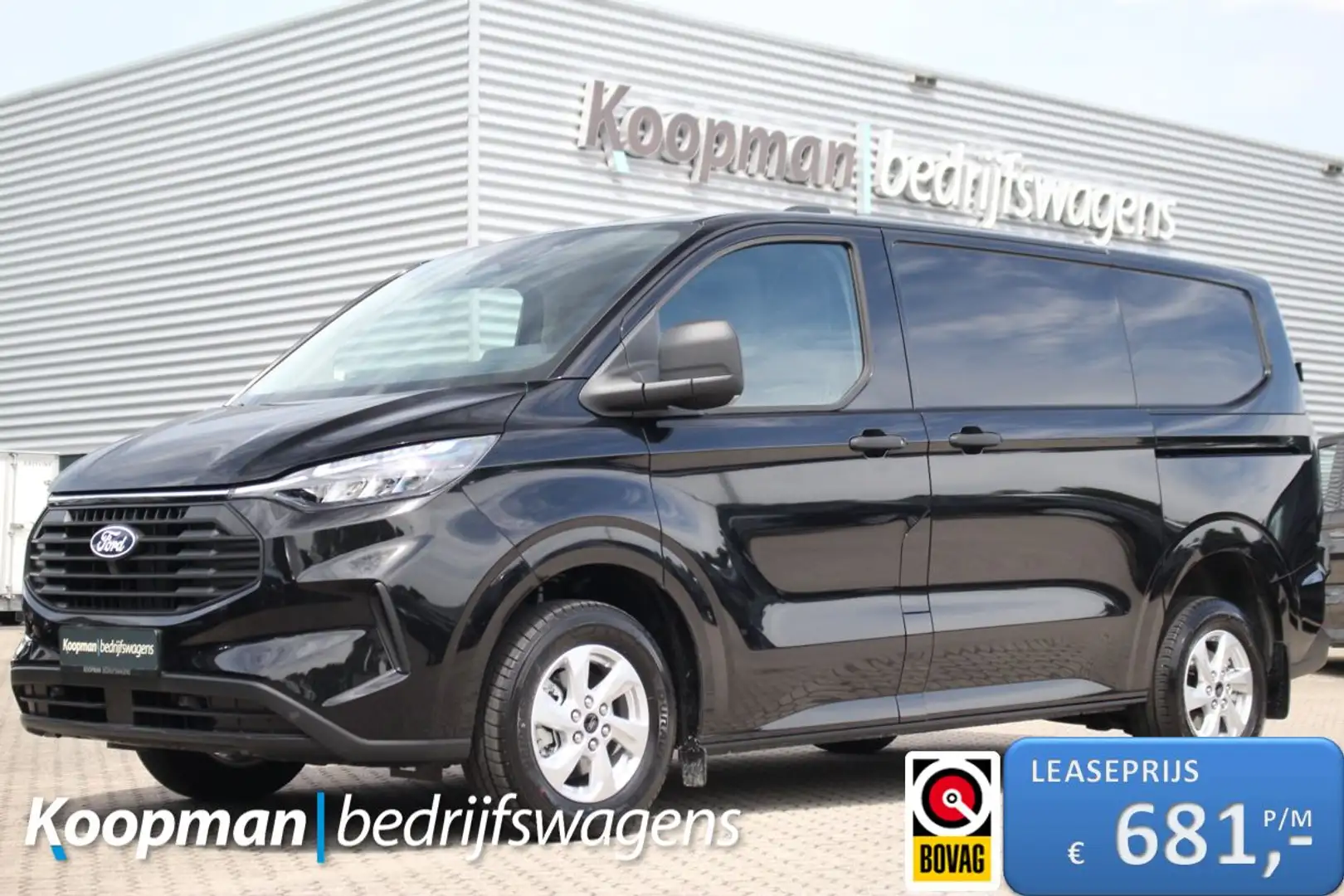 Ford Transit Custom 280 2.0TDCI 136pk L1H1 Trend | Stoel + Stuurverwar Zwart - 1
