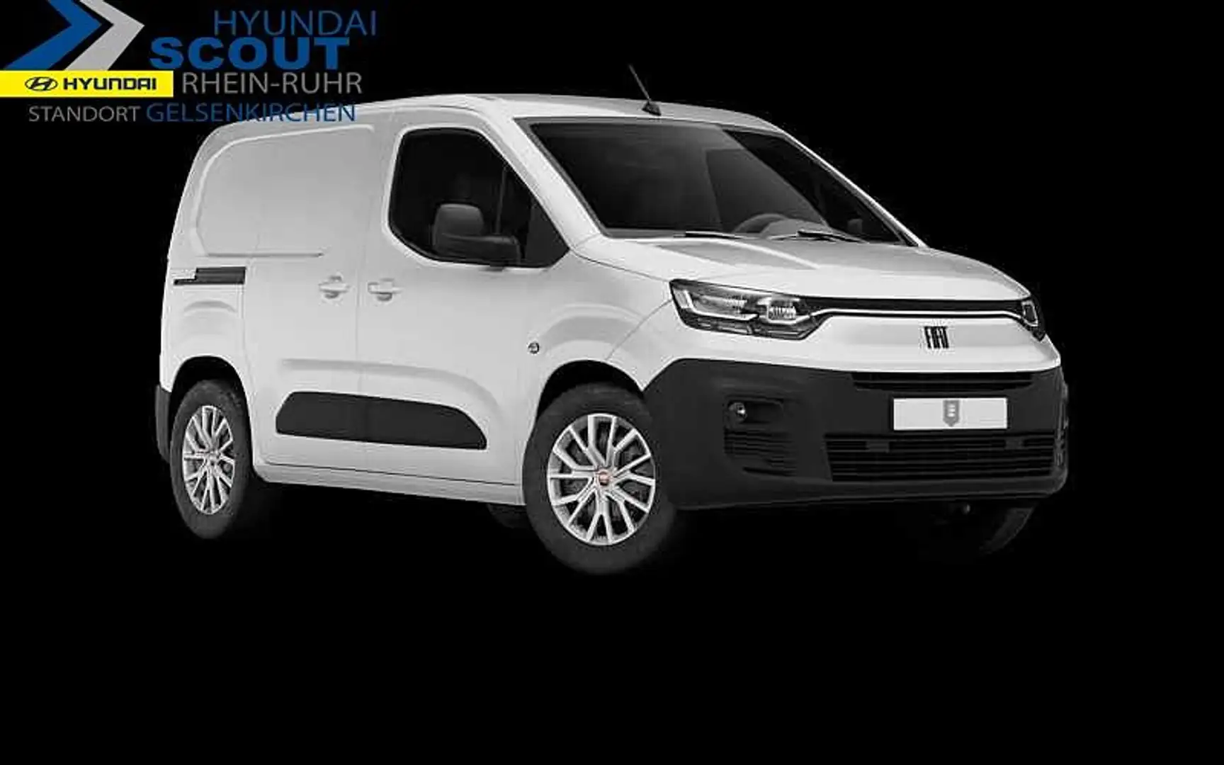 Fiat Doblo Autom. Apple Nav Klima L1 Sitzh. Weiß - 1