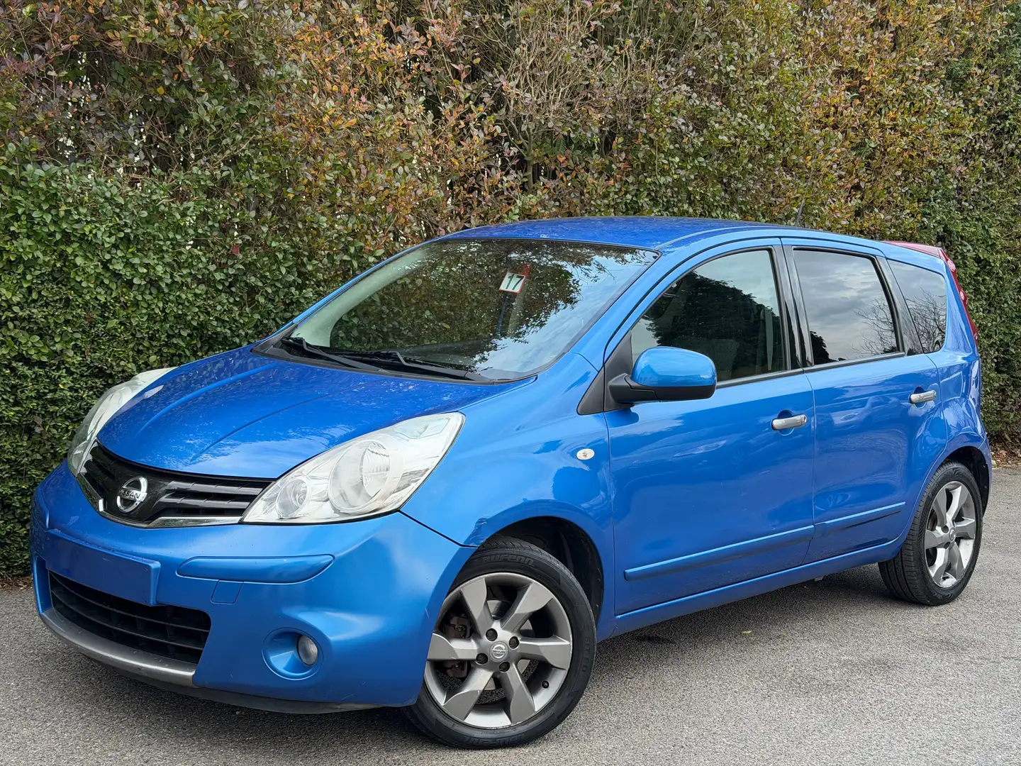 Nissan Note Note 1.4i Connect NAVI+CLIM AUTO+JANTES Blauw - 1
