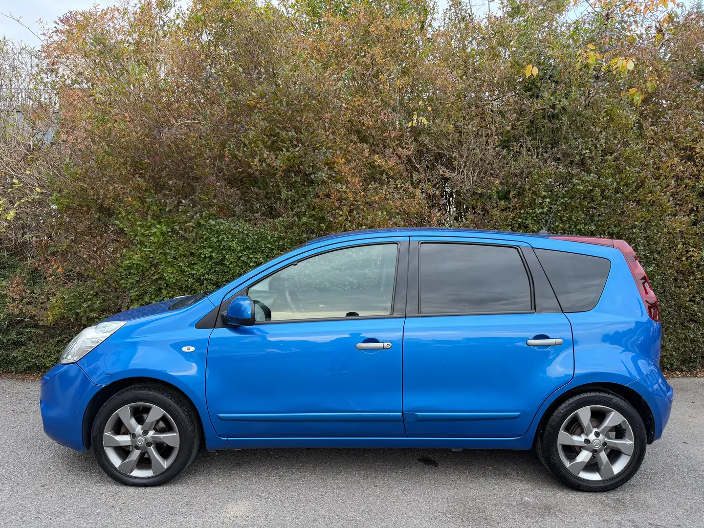 Nissan Note Note 1.4i Connect NAVI+CLIM AUTO+JANTES Blauw - 2