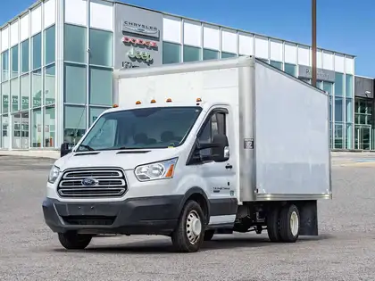 White 2017 Ford Transit Chassis Van Rear-Wheel Drive 6-Speed Automatic
