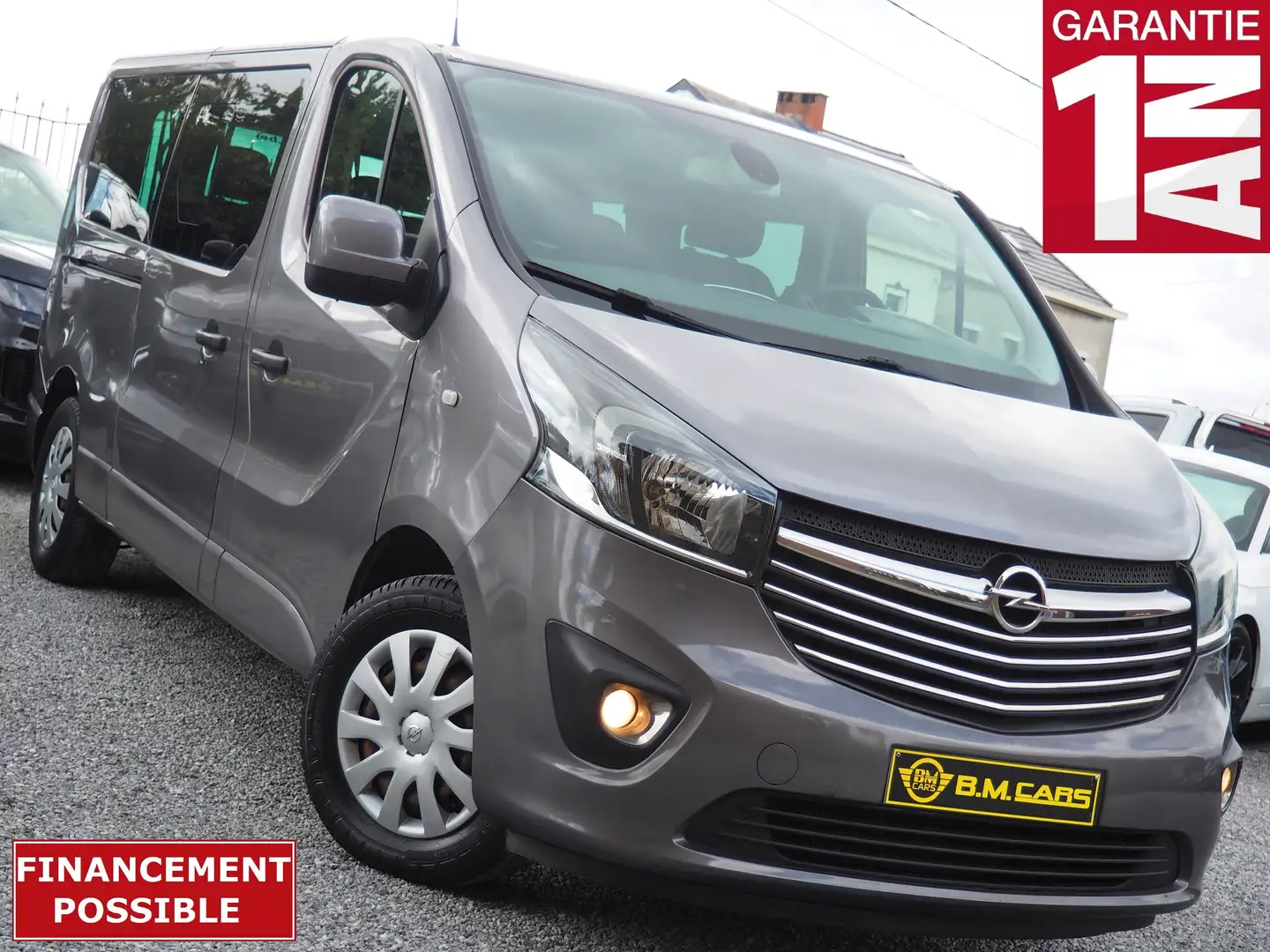 Opel Vivaro Vivaro Tourer 1.6 CDTi BiTurbo ✅ 9 PLACES ✅GPS Grau - 1