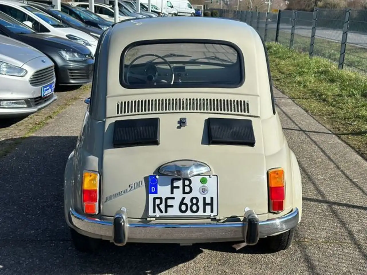 Fiat 500 RUNDTACHO TOP * H-ZULASSUNG * FALTDACH *, foto 7