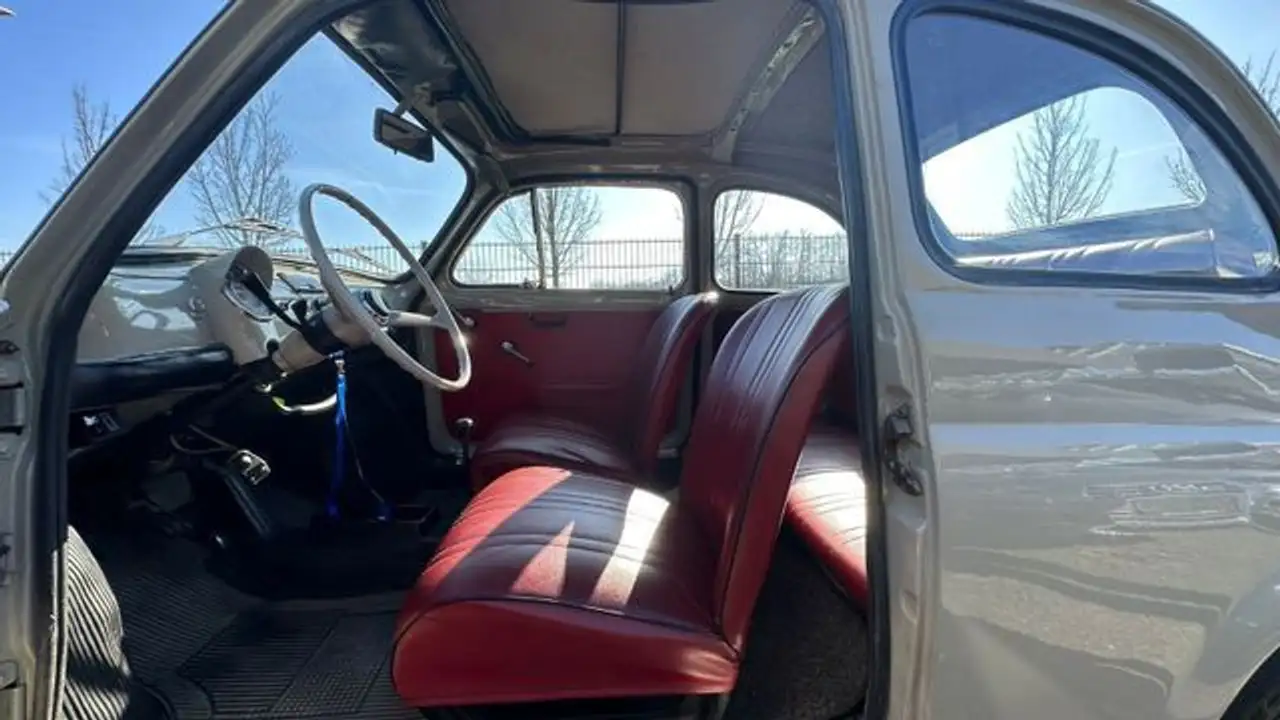 Fiat 500 RUNDTACHO TOP * H-ZULASSUNG * FALTDACH *, foto 12