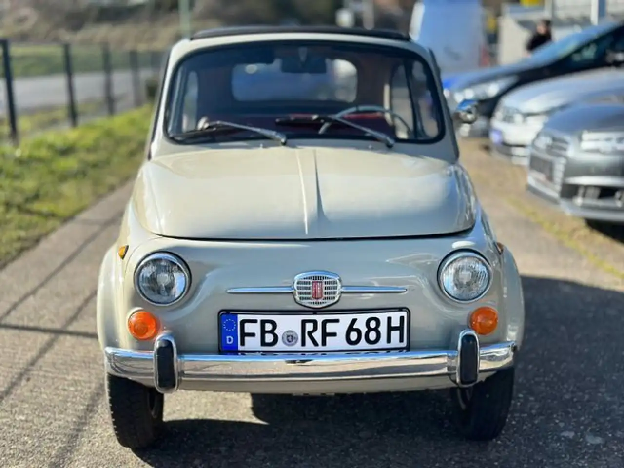 Fiat 500 RUNDTACHO TOP * H-ZULASSUNG * FALTDACH *, foto 2