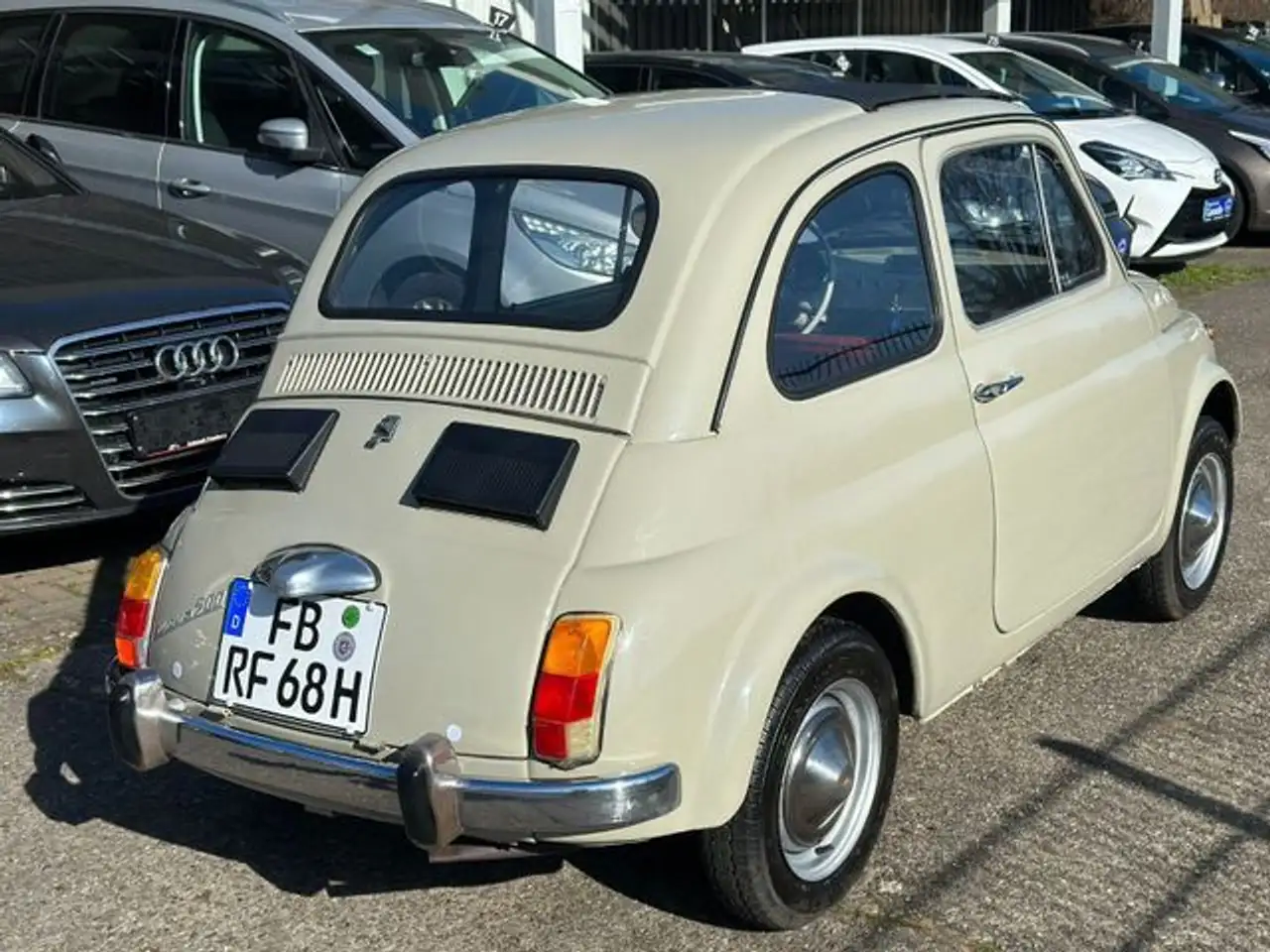 Fiat 500 RUNDTACHO TOP * H-ZULASSUNG * FALTDACH *, foto 5