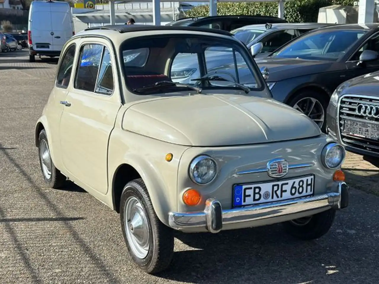 Fiat 500 RUNDTACHO TOP * H-ZULASSUNG * FALTDACH *, foto 3
