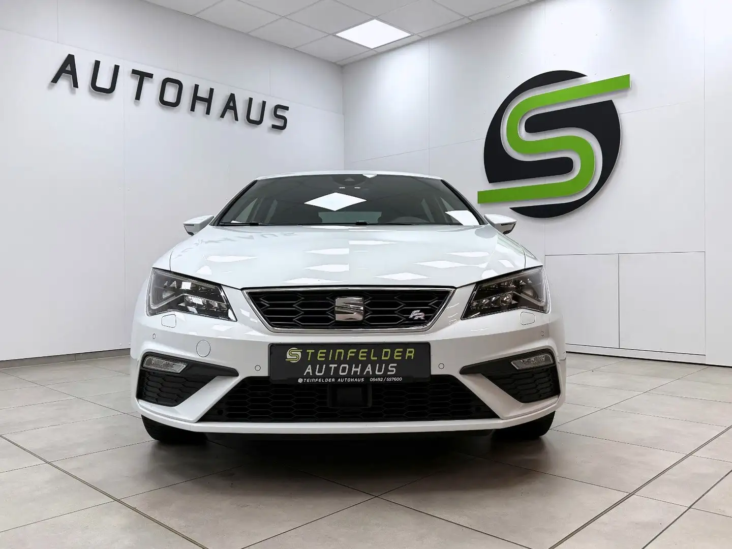 SEAT Leon 1.5 TGI FR / NAVI / SHZ / LED /  KEYLESS Blanc - 2