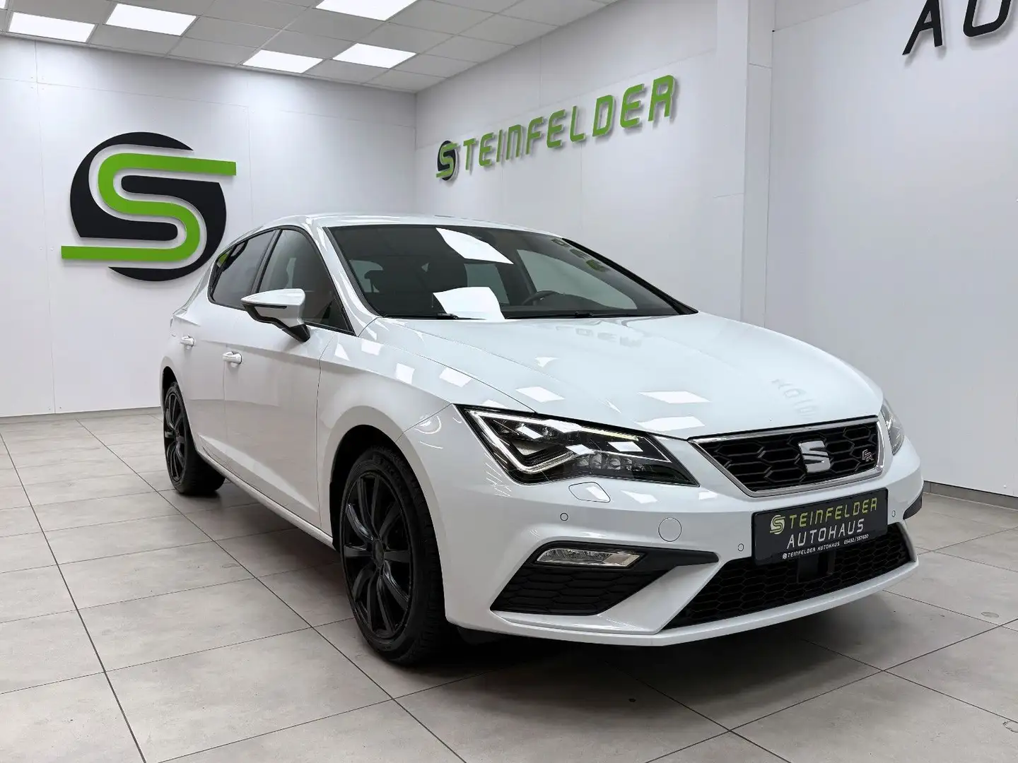 SEAT Leon 1.5 TGI FR / NAVI / SHZ / LED /  KEYLESS Blanc - 1