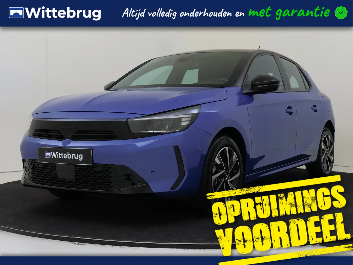 Opel Corsa 1.2 Turbo GS TWO TONE | AIRCO | PARKEERCAMERA | AP Blauw - 1