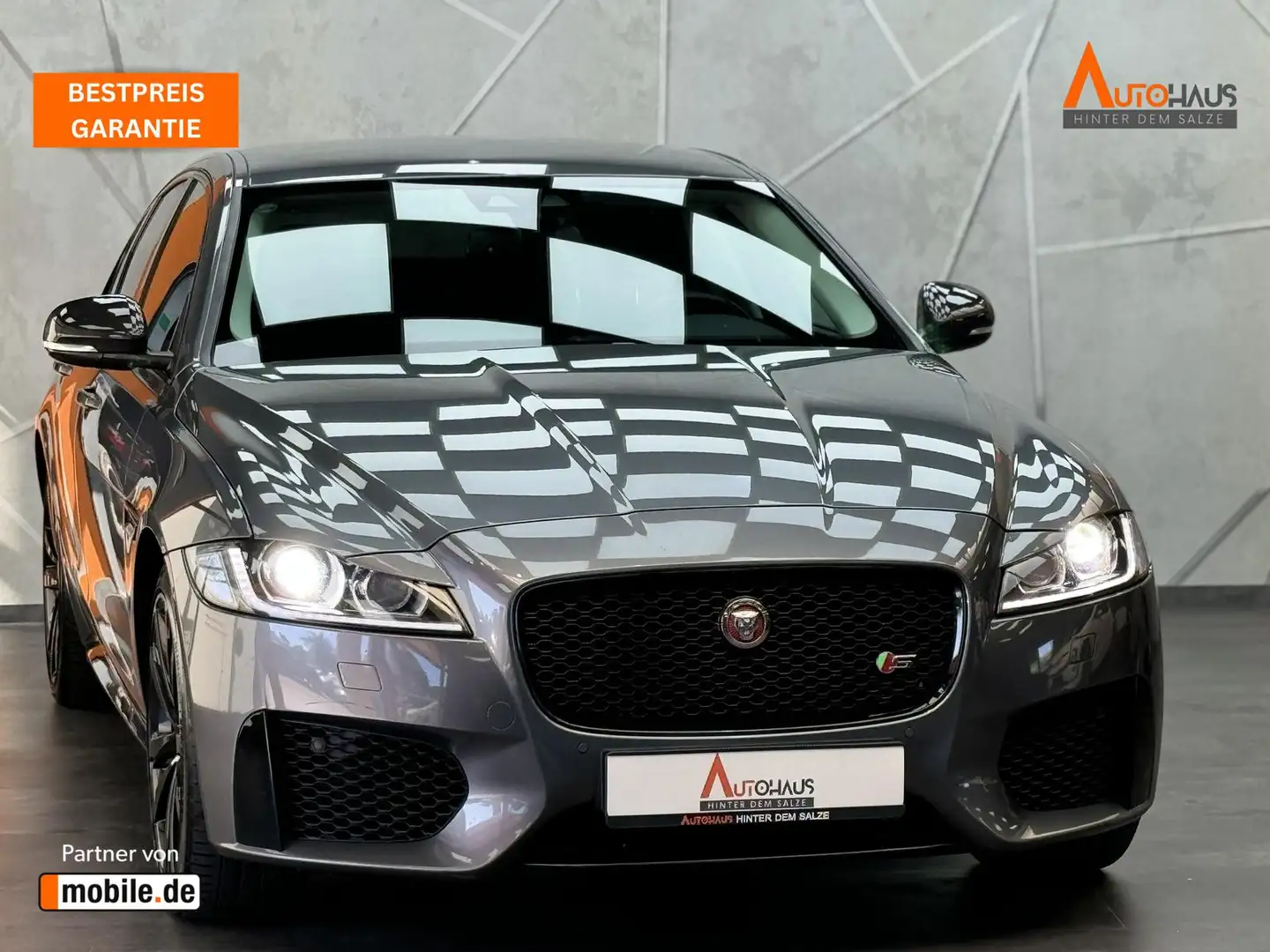 Jaguar XF 3.0 V6 24V Kompressor |KAM|PDC|SHZ|TEMP|AHK Gris - 1