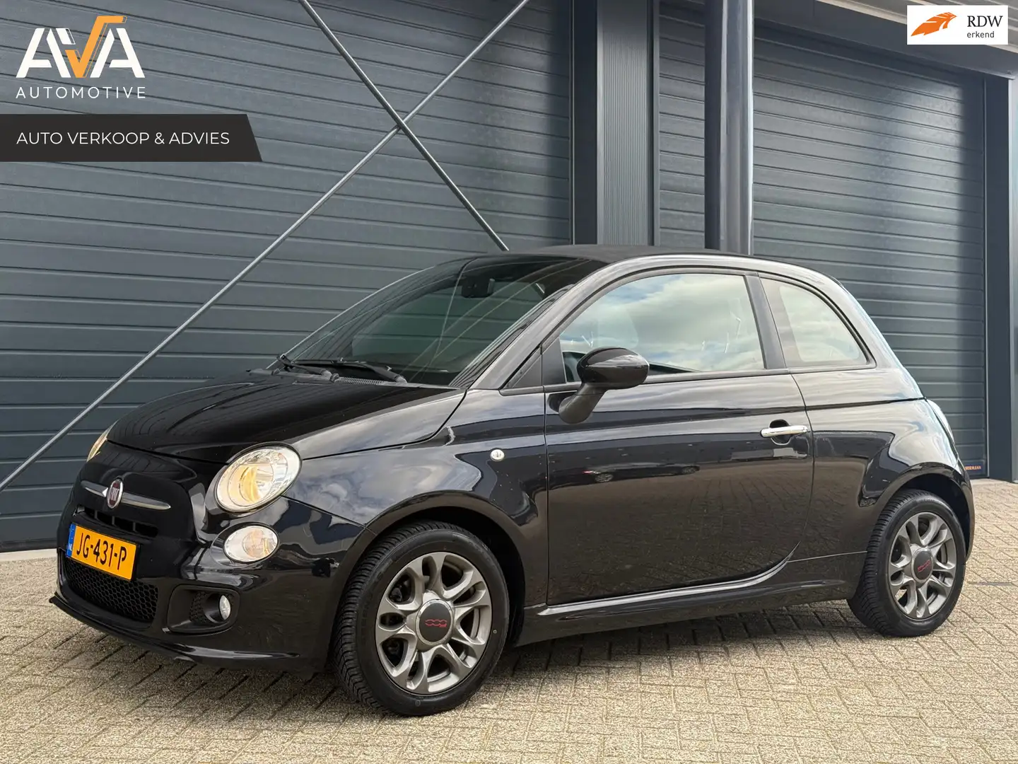 Fiat 500 0.9C S TwinAir Lounge Noir - 1