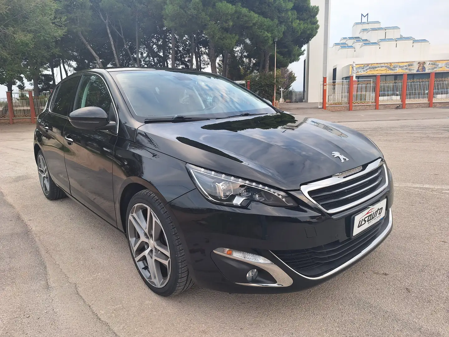 Peugeot 308 5p 1.6 bluehdi Allure TETTO NAVI CAMERA Nero - 2