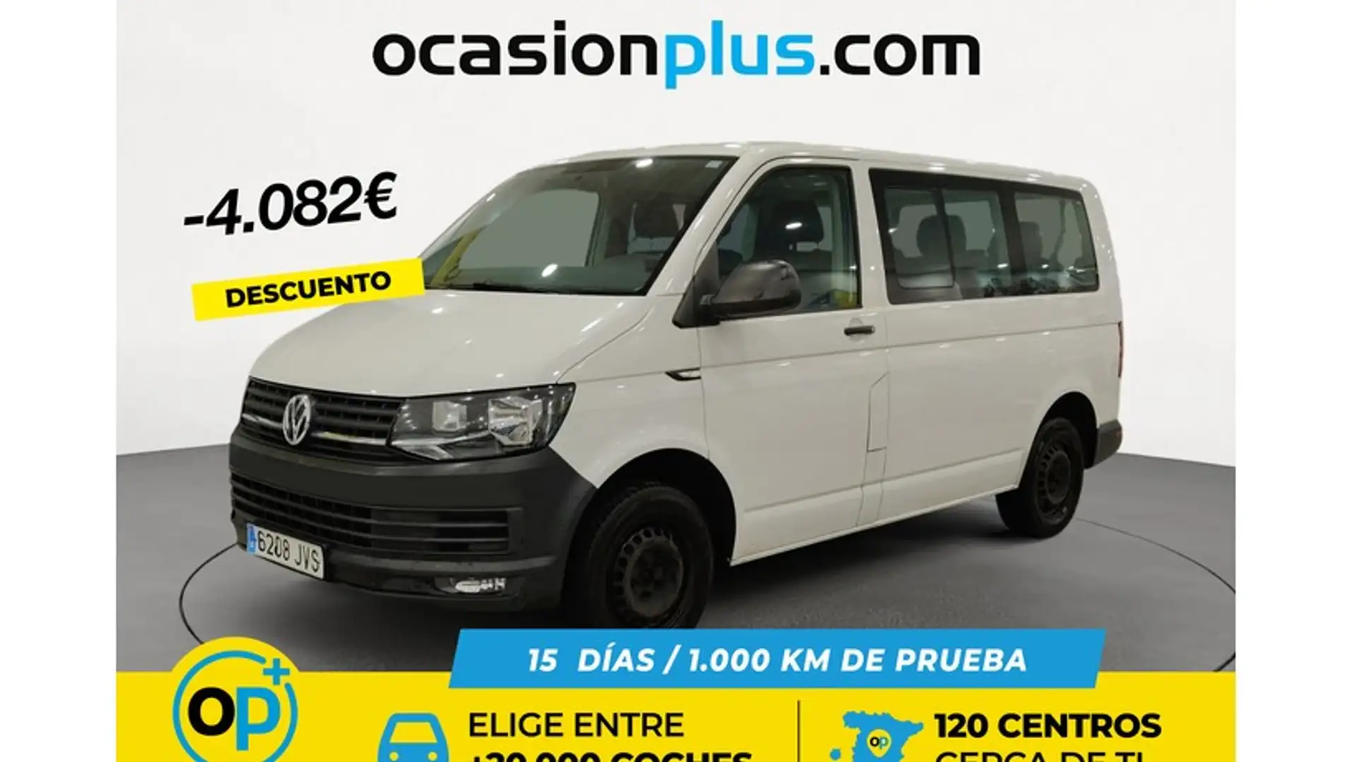 Volkswagen T5 Caravelle 2.0TDI Comfortline Edition Blanc - 1