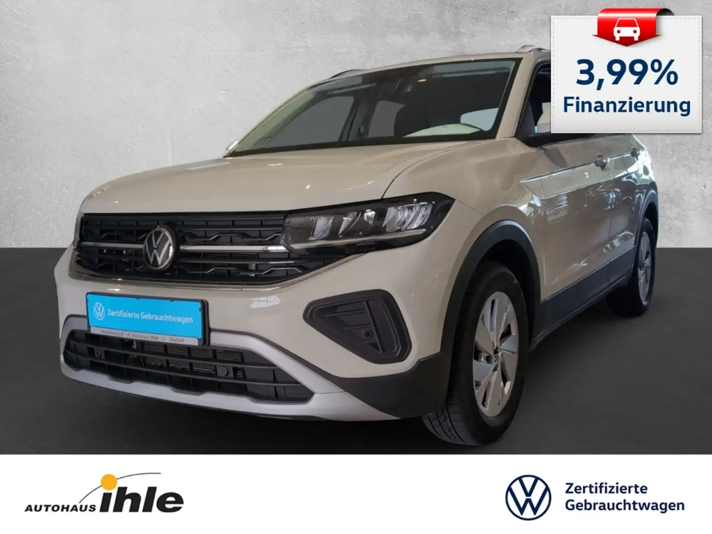 Volkswagen T-Cross Life 1,0 TSI DSG Gar.04.2029 SITZHEIZ.+ACC+DAB+ Grau - 1