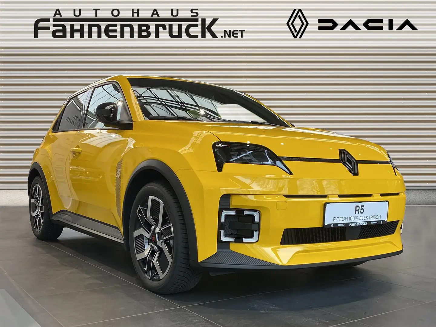 Renault R 5 E-Tech 100% E Techno 150 Comfort Range Navi Gelb - 2