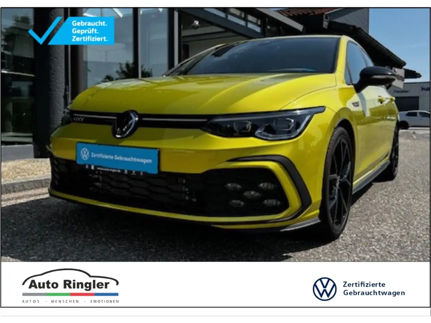Volkswagen Golf GTI VIII Navi digitales Cockpit LED Sperrdiff. ACC App Yellow - 1