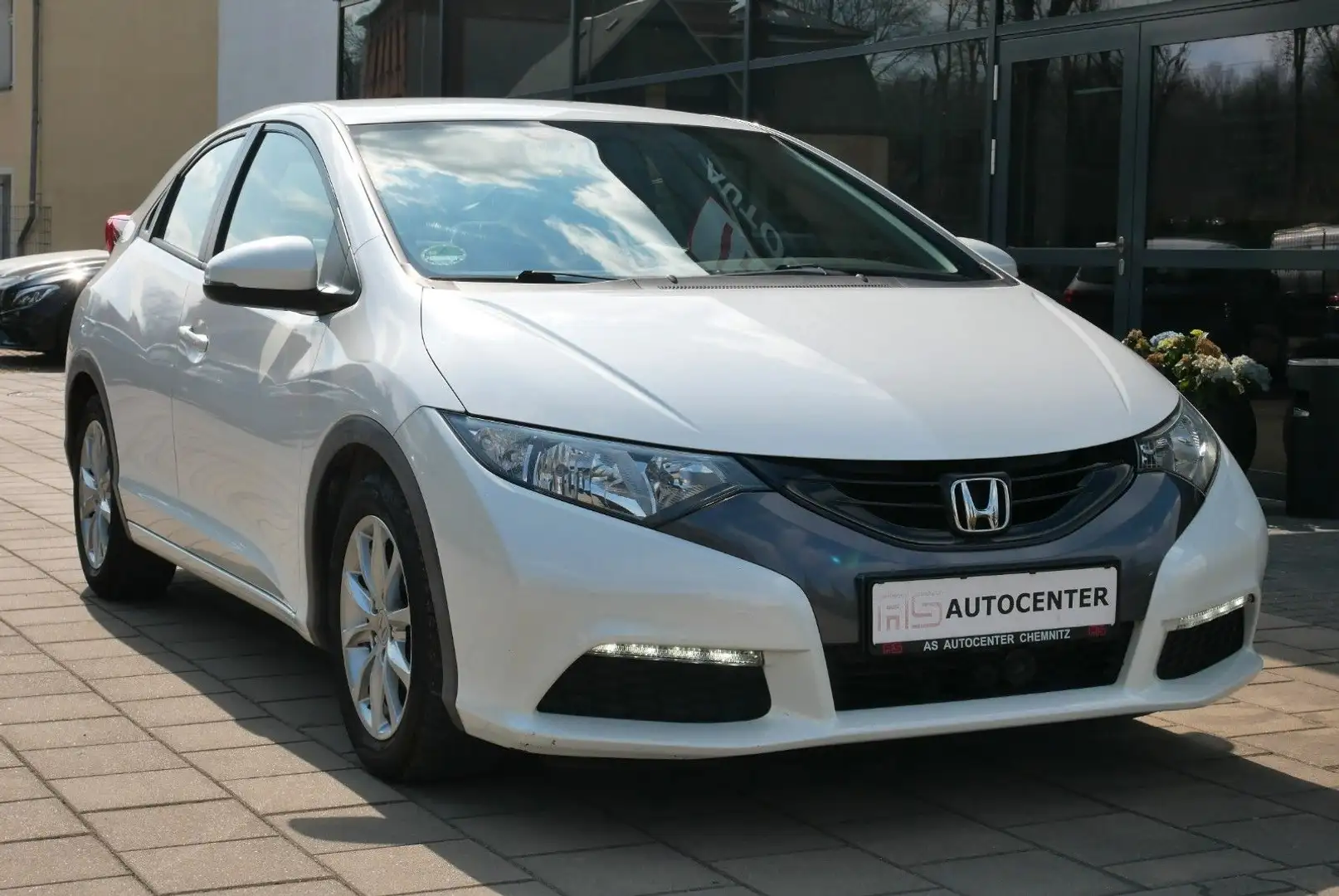 Honda Civic Lim. 1.4 Comfort Metallic Klimaautomatik Blanco - 2