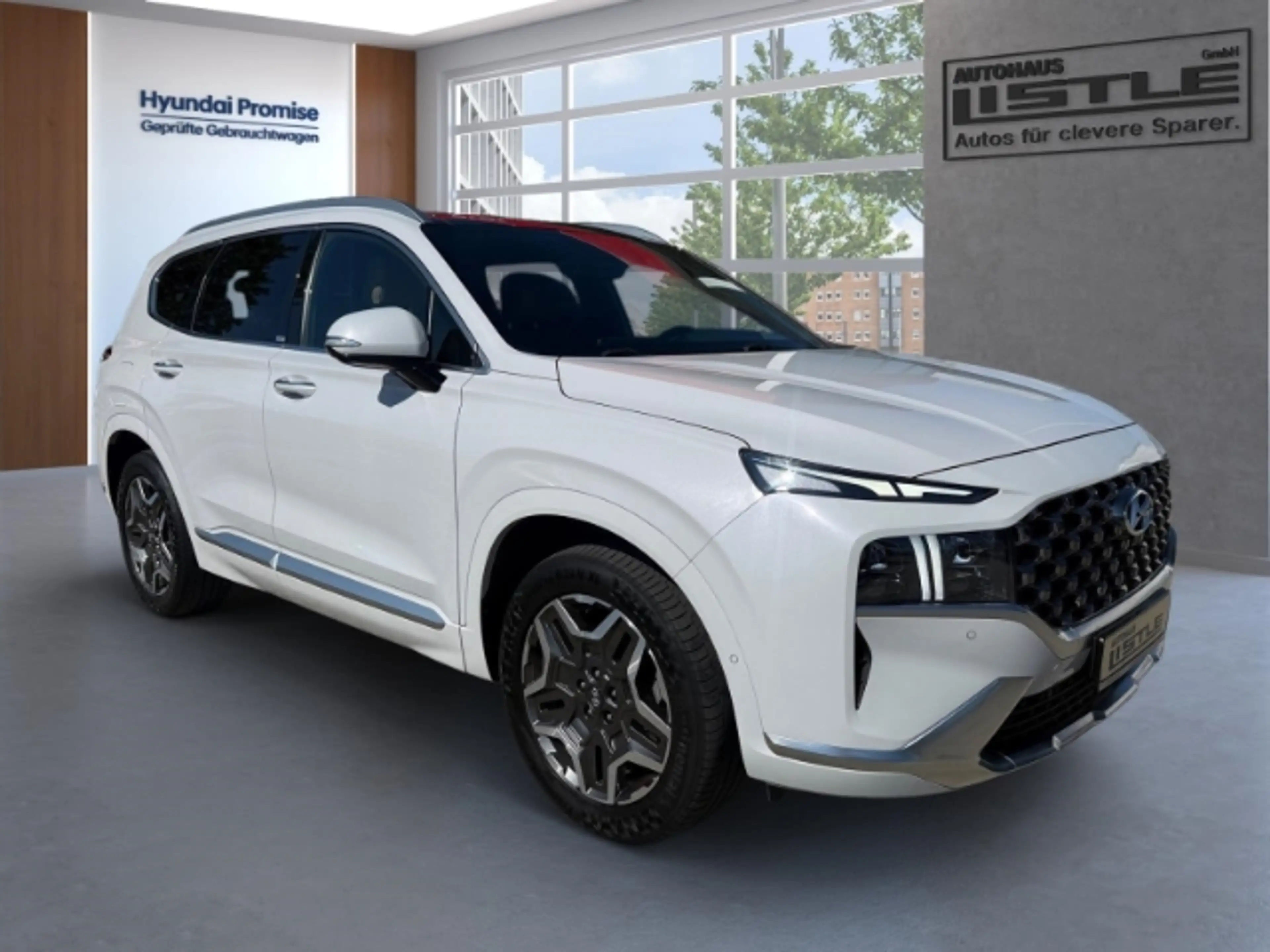 Hyundai SANTA FE 1.6 Signature PHEV +LEDER+KLIMA+NAVI+PDC+UVM — photo 2