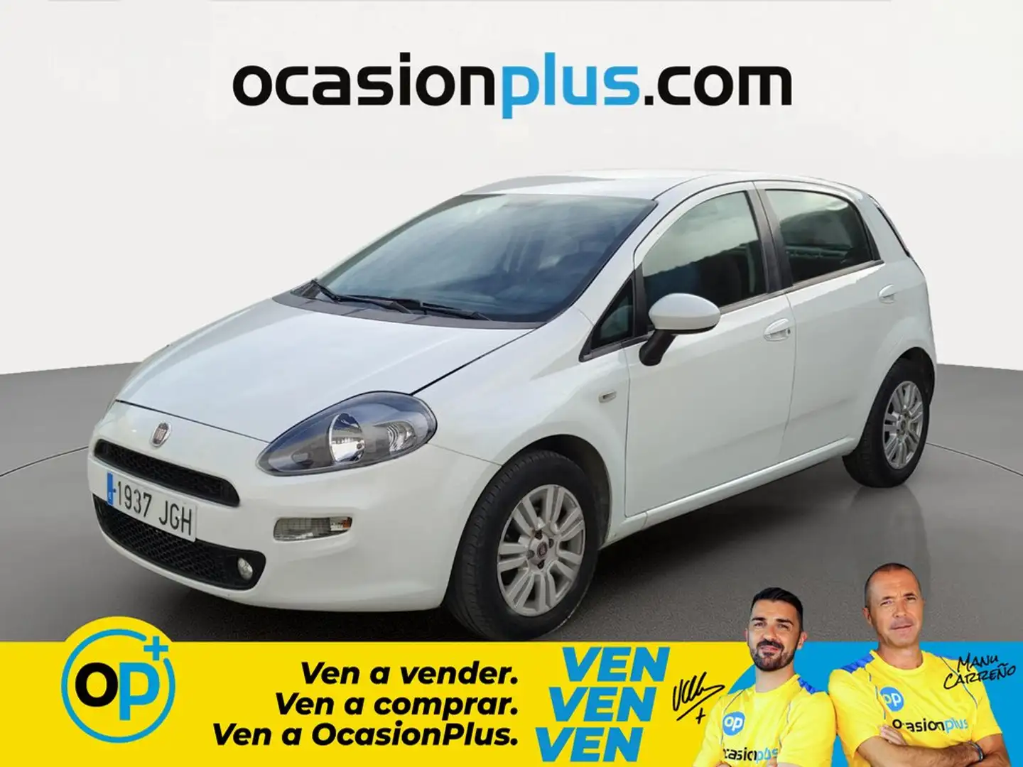Fiat Punto 1.2 S&S Easy 51kW E6 Blanco - 1