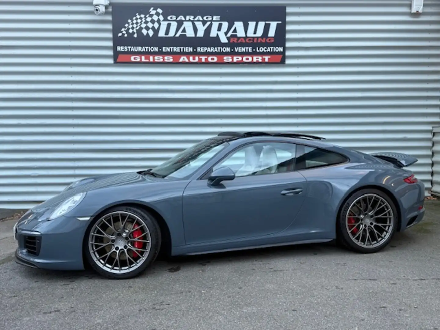 Porsche 991 991.2 3.0 420cv CARRERA 4S EXCLUSIVE "BLEU GRAPHITE" APPROVED Blau - 2
