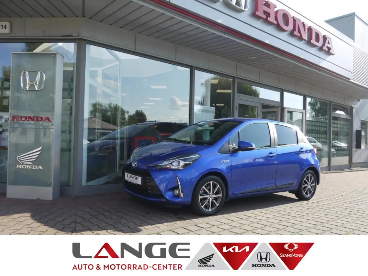 Toyota Yaris 1.5 Dual-VVT-i Hybrid Y20 Club Scheckheft Navi Kli Bleu - 1