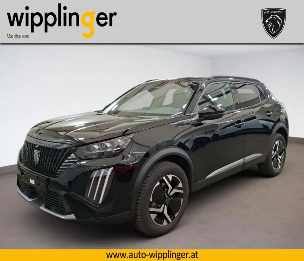 Peugeot 2008 GT 130PS Benzin EAT8 LP € 38.062,- Schwarz - 1