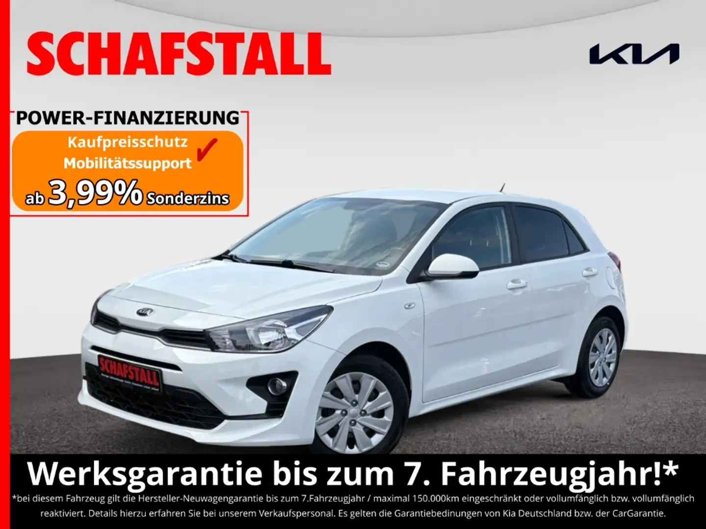 Kia Rio 1.2 Edition 7 Emotion-Paket wenig KM Klima Radio S Weiß - 1