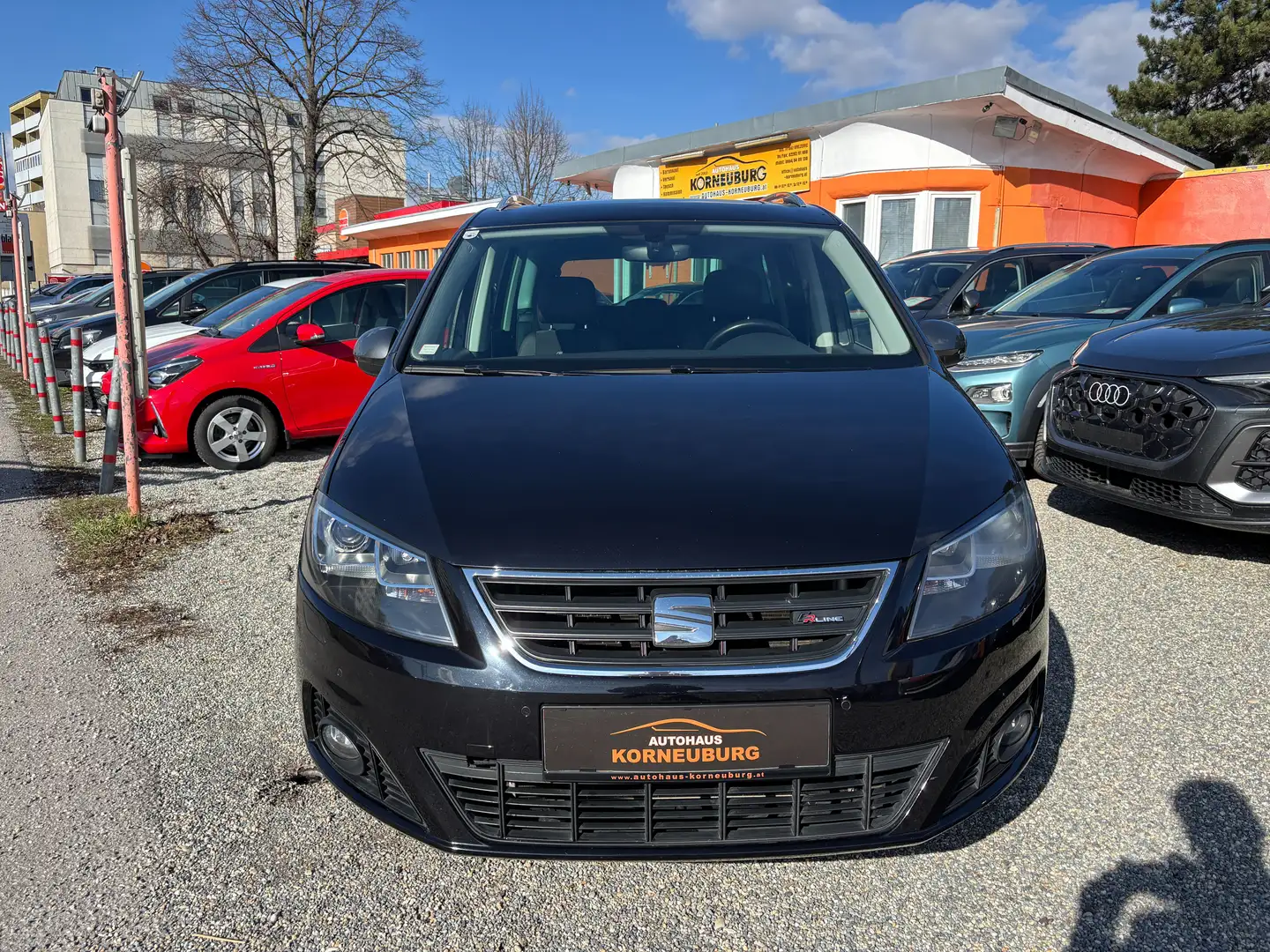 SEAT Alhambra FR-Line *1.Besitz*Panoramadach*7.Sitzer*RFK*AHV* Schwarz - 2