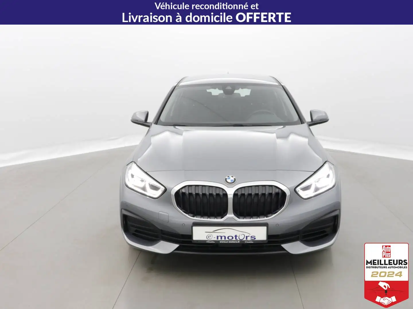 BMW 116 116i 109 +GPS +PDC AV/AR Blanc - 2