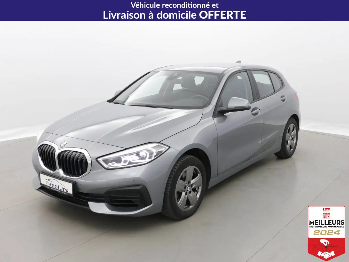 BMW 116 116i 109 +GPS +PDC AV/AR Blanc - 1