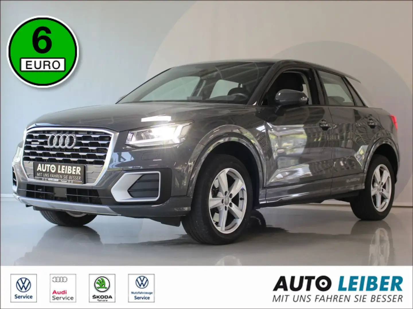 Audi Q2 40 TFSI quattro sport S-tronic LED/GRA Navi Šedá - 1
