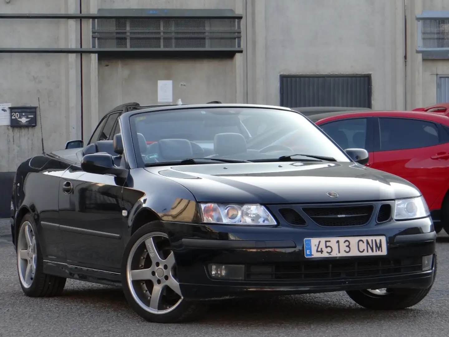 Saab 9-3 Cabrio 2.0t Vector Negro - 1
