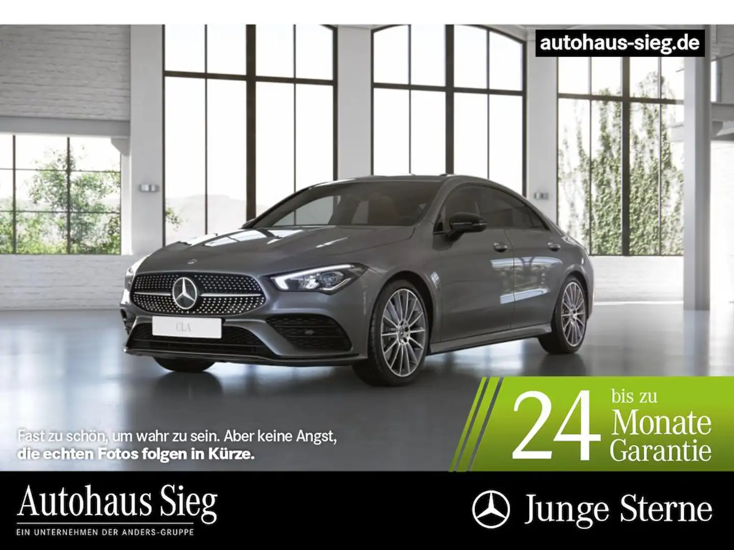 Mercedes-Benz CLA 200 AMG+MBUX+Night+SHZ+LED+PDC+Apple+Tempom. Gris - 1