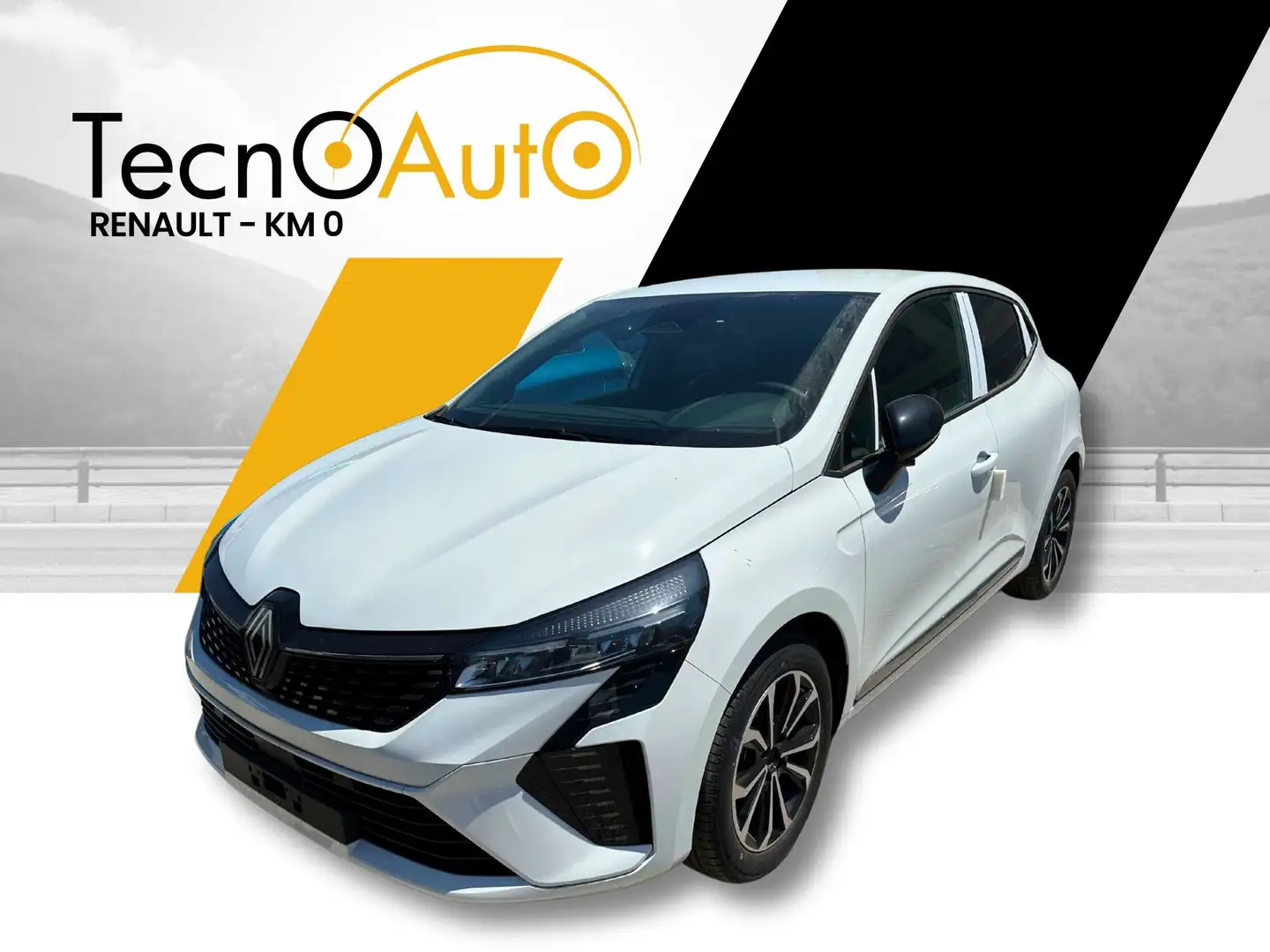 Renault Clio Clio 1.0 tce Techno Gpl 100cv Bianco - 1