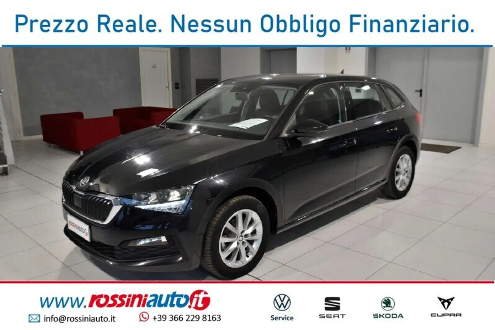 Skoda Scala 1.6 TDI SCR 116 CV DSG AMBITION Noir - 1