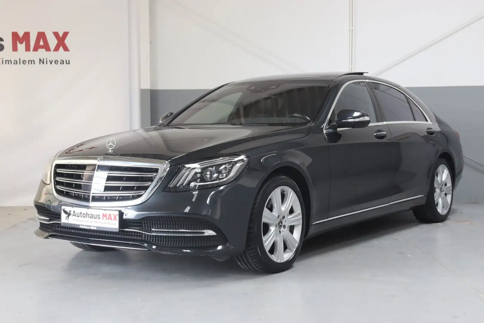 Mercedes-Benz S 400 d 4Matic L~VOLLAUSSTATTUNG~Night~Massage Czarny - 1