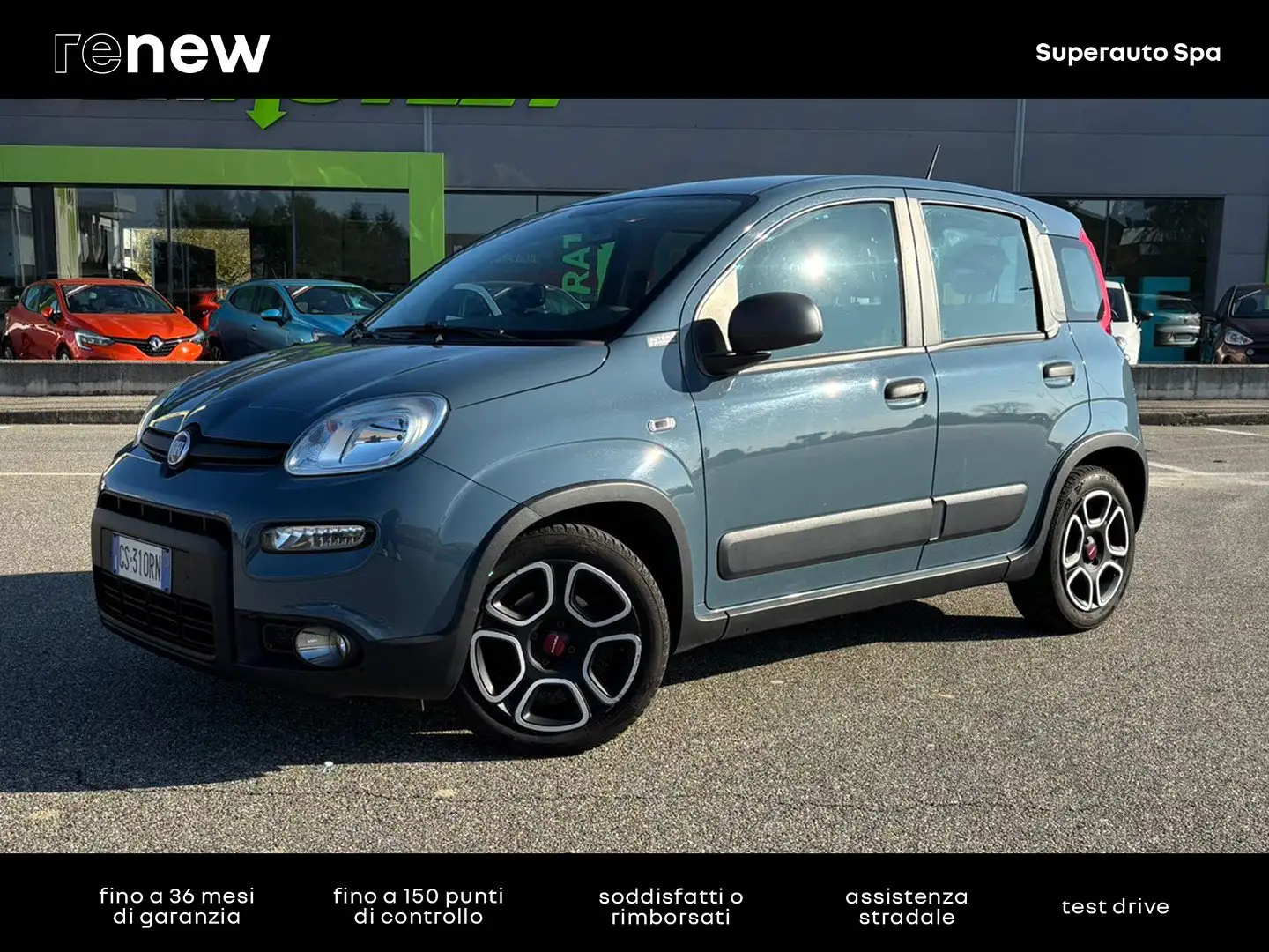 Fiat Panda Panda City Cross 1.0 FireFly Hybrid 70cv S&S 5p.ti Grigio - 1