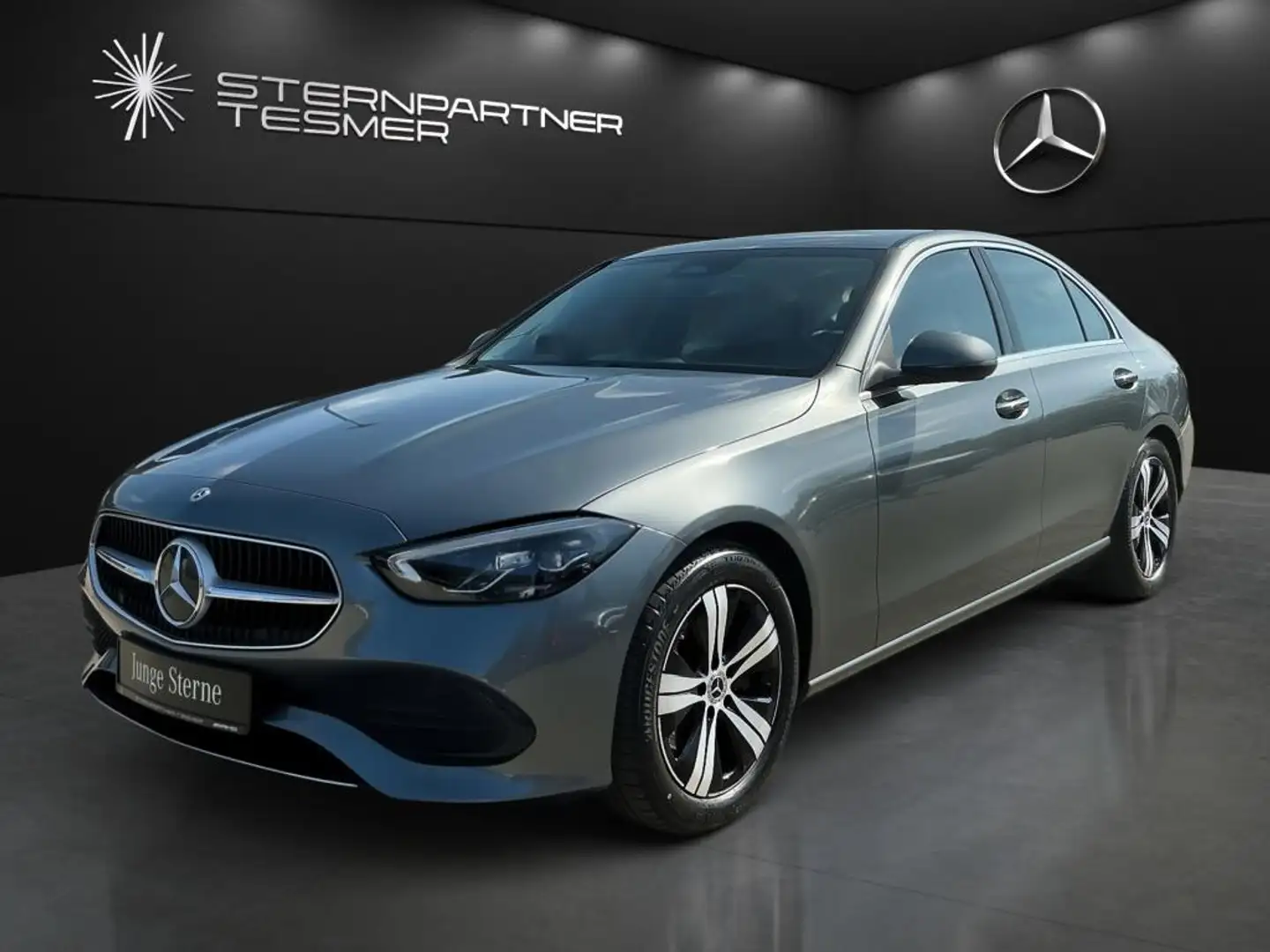 Mercedes-Benz C 220 d Avantgarde Mbux AHK Kamera Tempomat LED Grau - 2