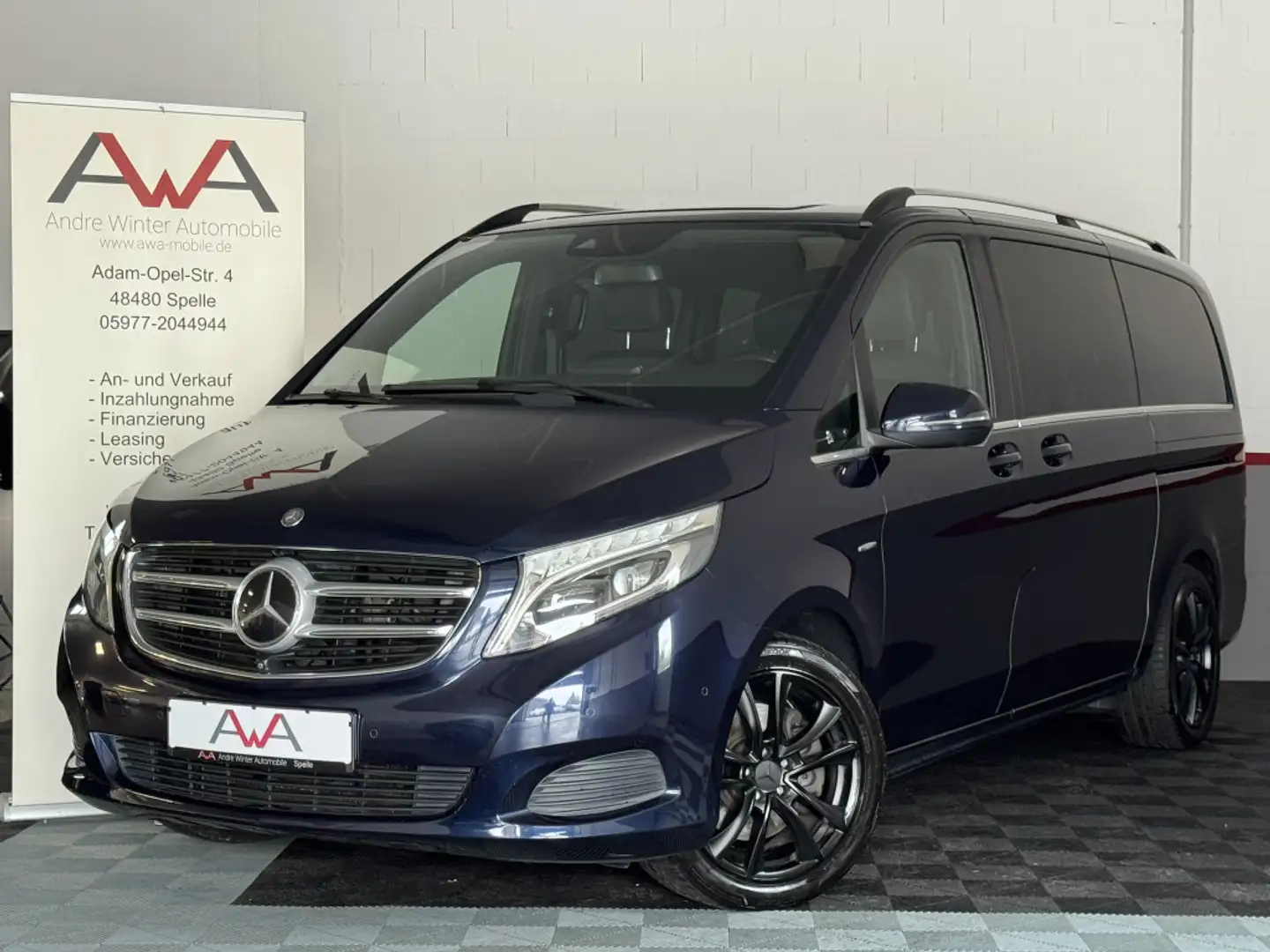 Mercedes-Benz V 250 d Avantg. Edition lang Leder ACC Burmester Blau - 1