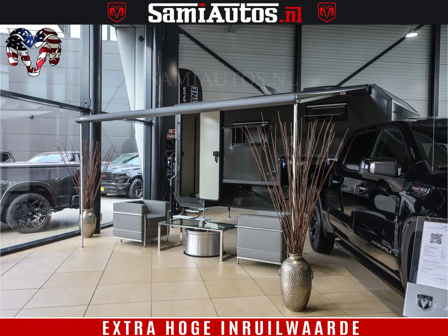 Dodge RAM 1500 €15000,- VOORDEEL | CAMPER / AFZET UNIT | SHO Groen - 2