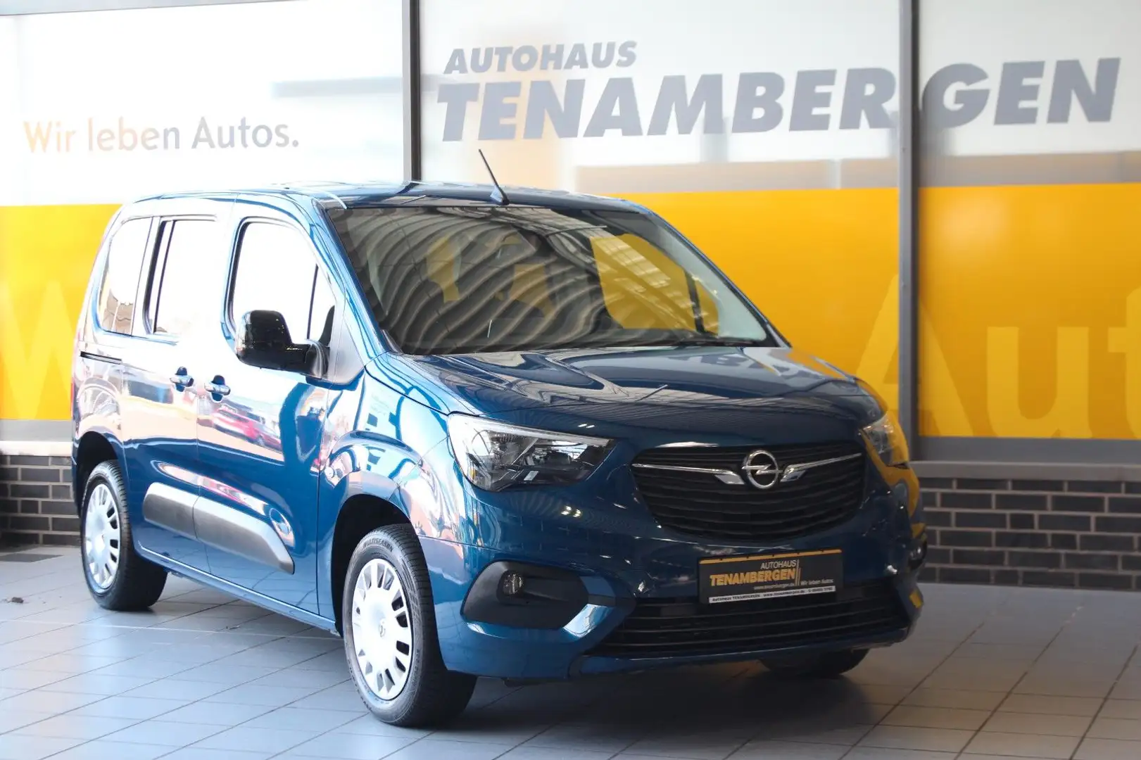 Opel Combo Life E Elegance 1.2 Aut. Navi 180°Kamera Blau - 2