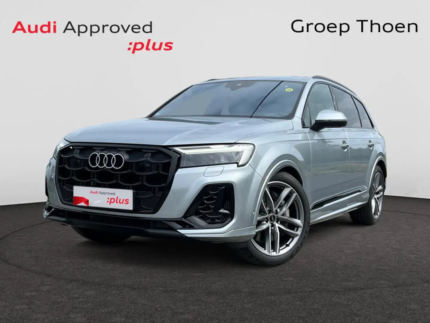 Audi Q7 e-hybrid 55 TFSI e Quattro S line Tiptronic (290 k Argent - 1