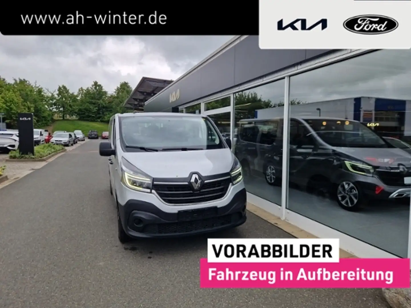 Renault Trafic Combi dci 120 9S LED AHK PDC Klima Grigio - 1