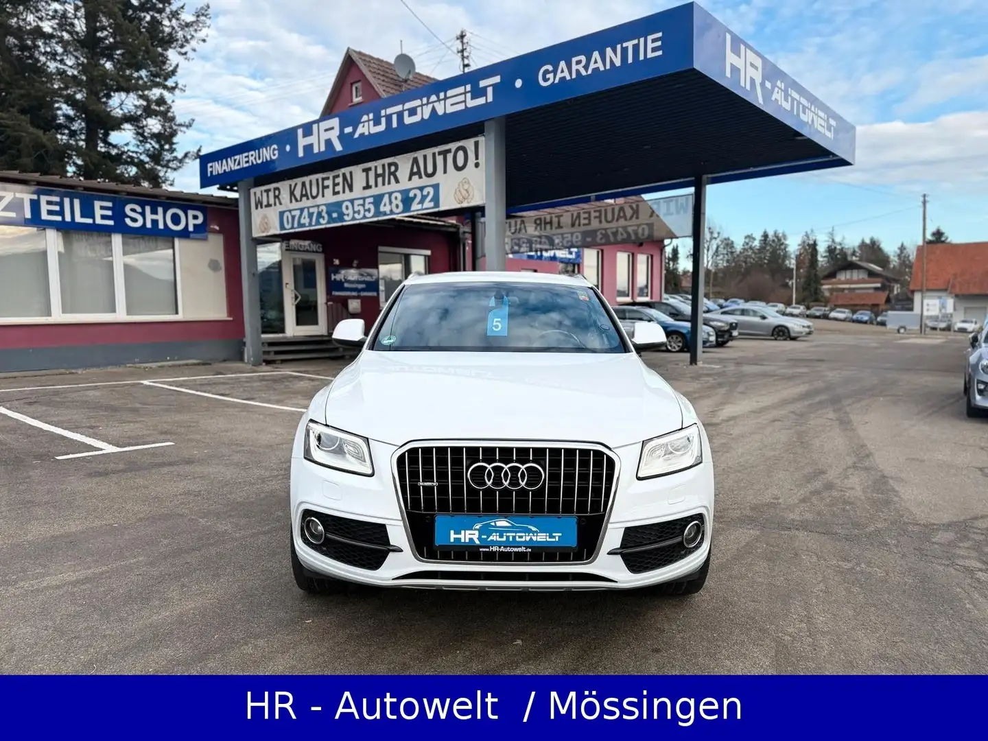 Audi Q5 2.0 TDI 140 kW Quattro*S-Line Sport Plus*AHK* Weiß - 2