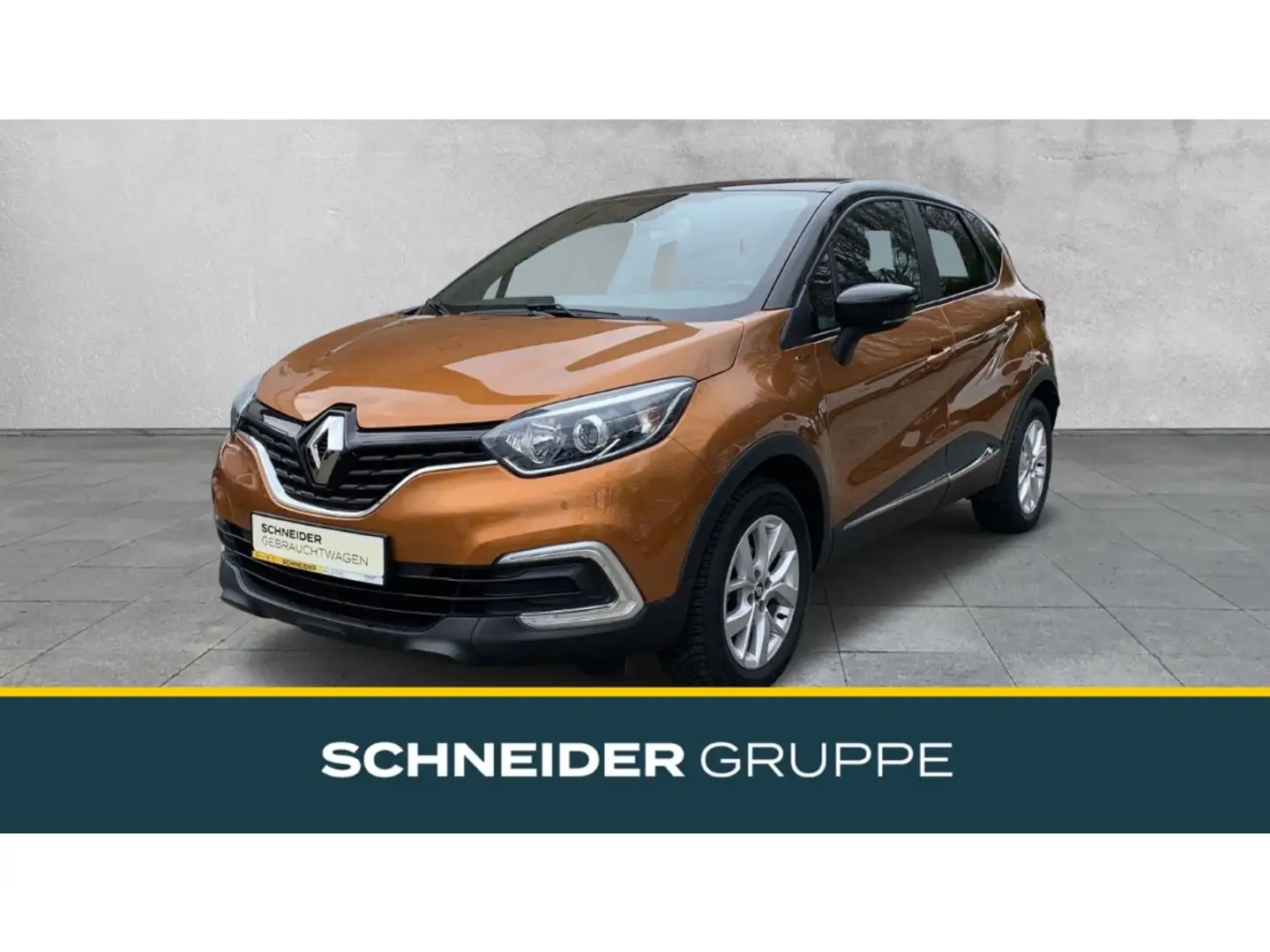 Renault Captur LIMITED TCe 90 KLIMAAUTOMATIK+TEMPOMAT Orange - 1