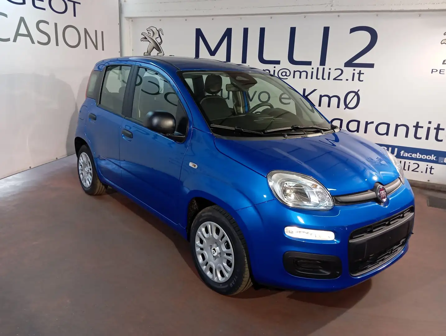 Fiat New Panda 1.0 70cv FireFly Hybrid KM ZERO!!!! Blu/Azzurro - 1