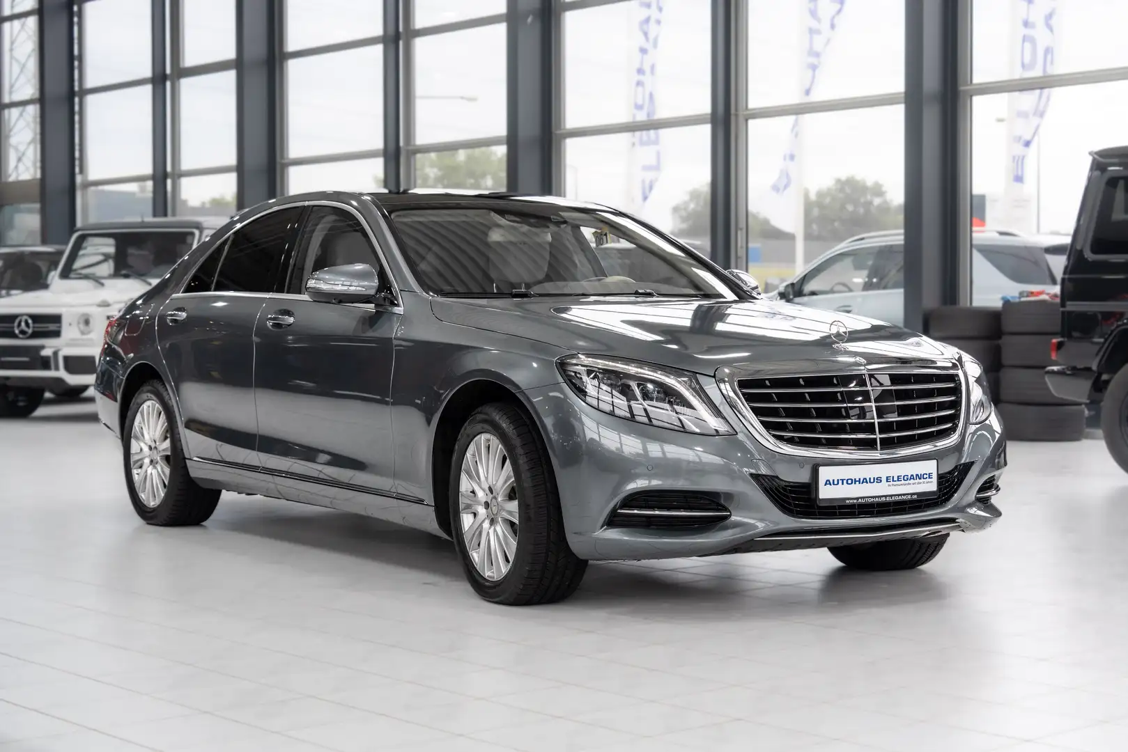 Mercedes-Benz S 400 *LED*PANO*H-UP*COMAND*LEDER* Grau - 2