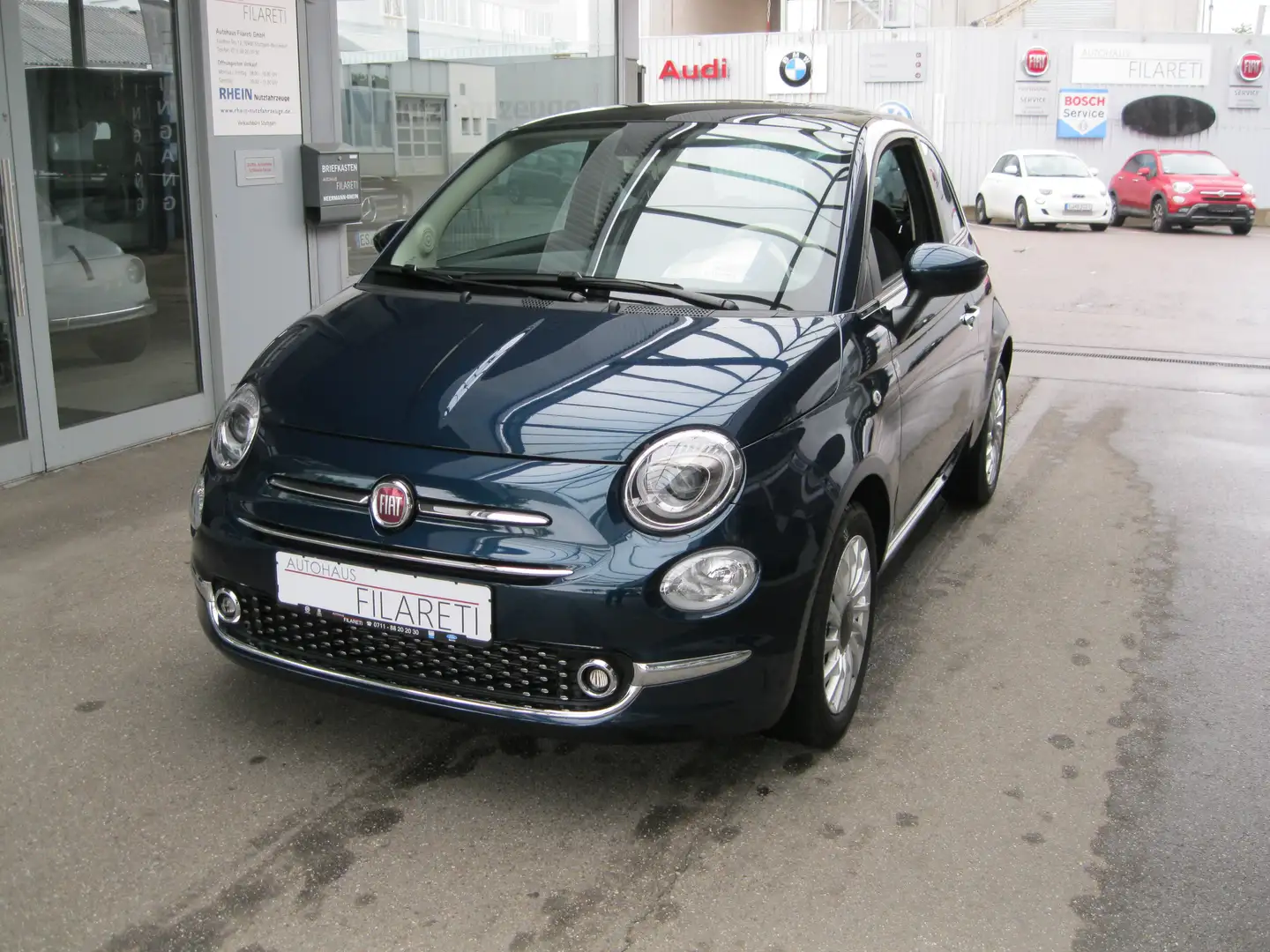 Fiat 500 Dolcevita 1,0L 70PS Hybr. Navi-ZV-PDC- Blau - 1