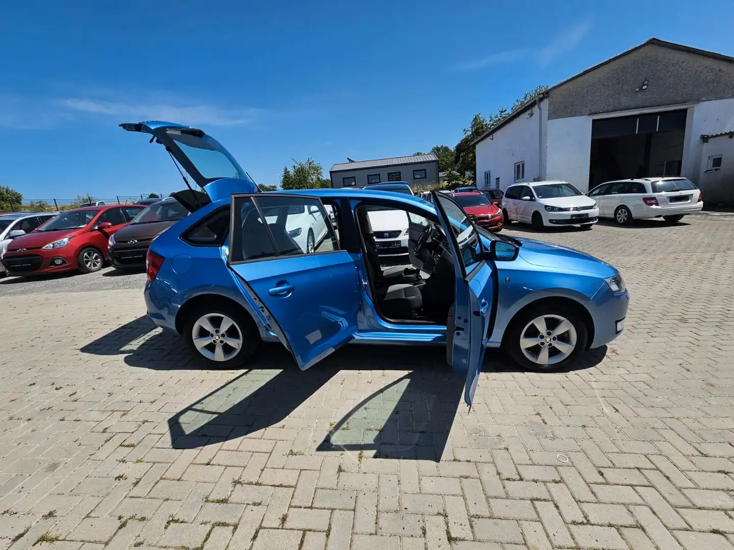 Skoda Rapid/Spaceback Spaceback Ambition Bleu - 2